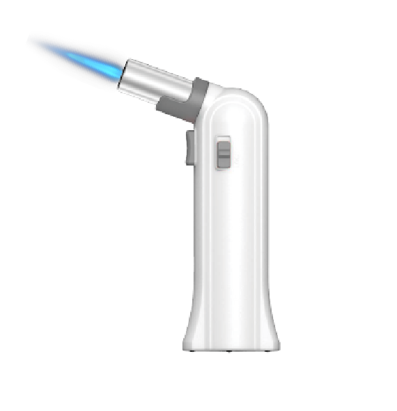 The Zengaz ZT-88 torch in white with flame.