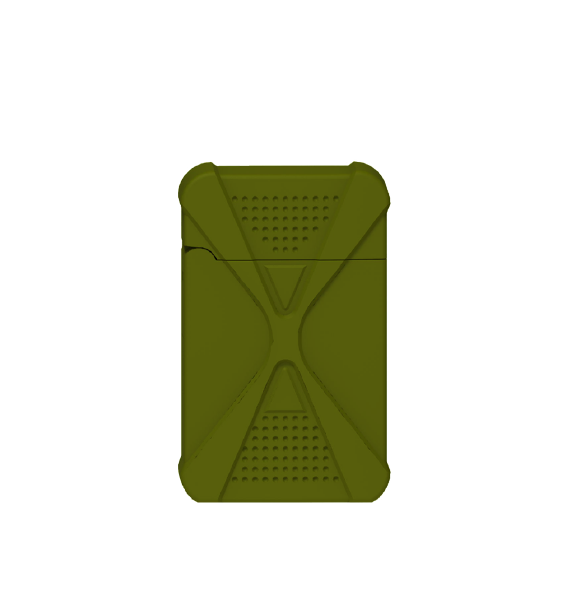 The Zengaz ZL-16 lighter in olive.